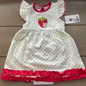 Baby girl strawberry dress